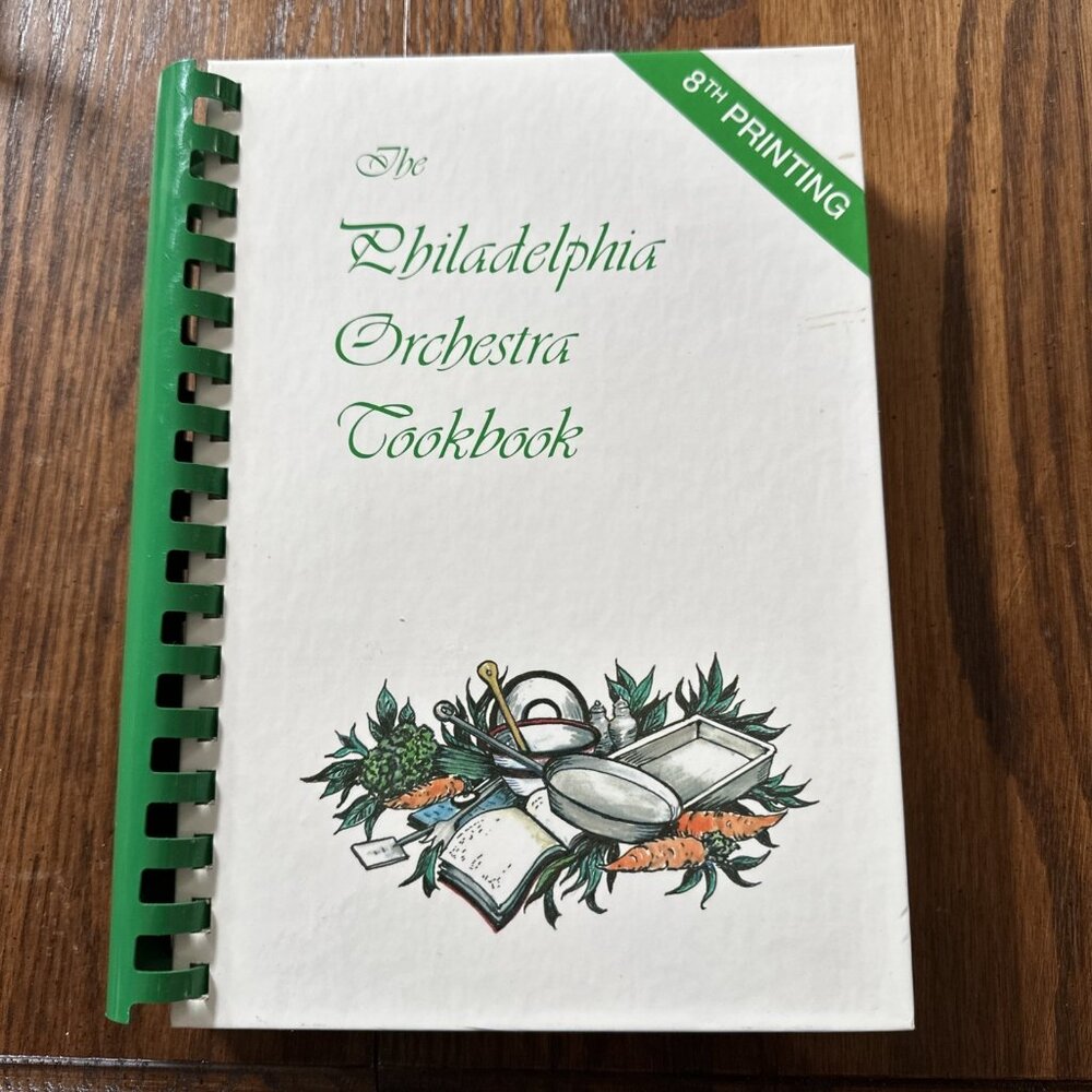 The Philadelphia Orchestra Cookbook - Plastic Comb - VERY GOOD